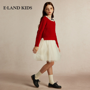 eland kids童装女童连衣裙