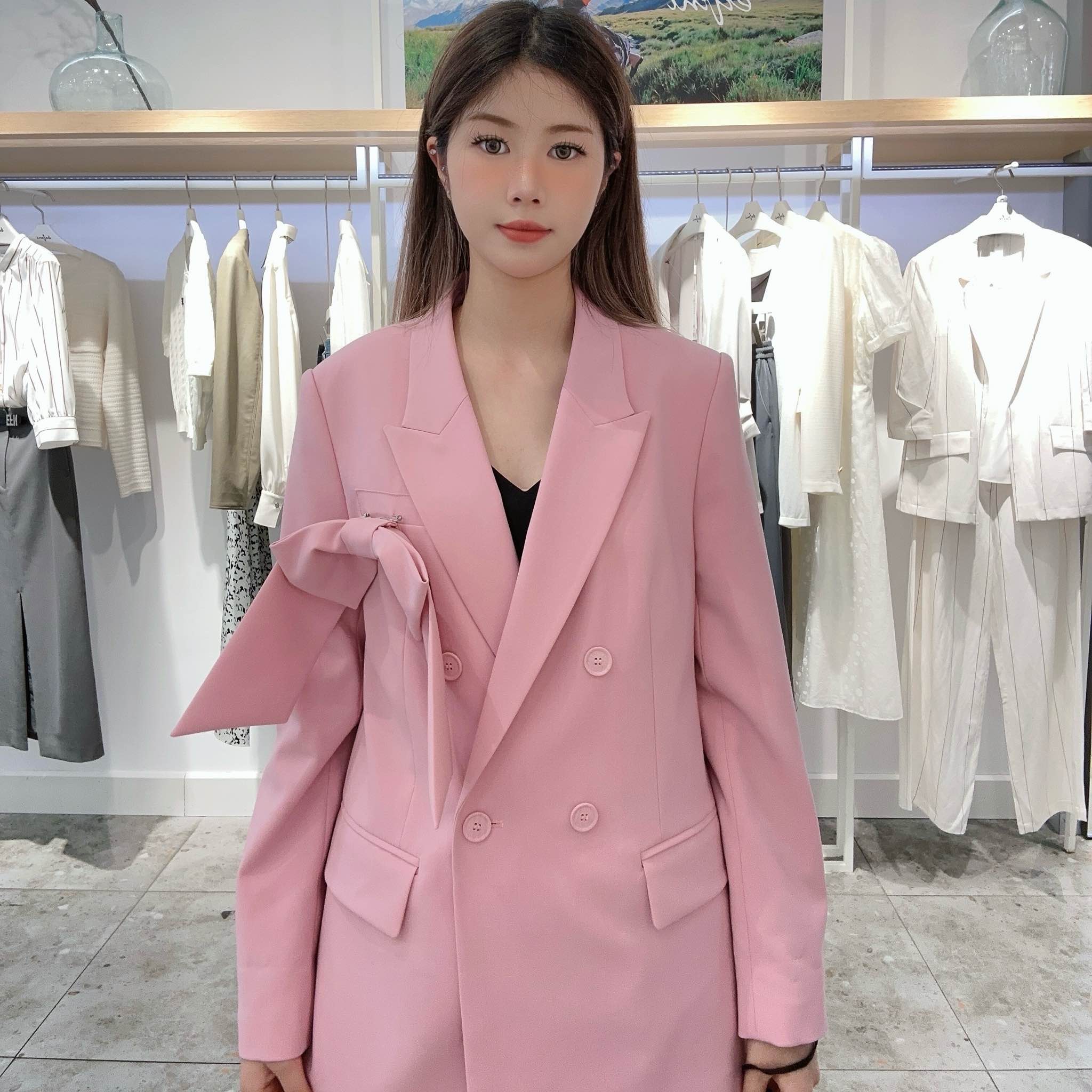 伊芙丽女士时尚休闲外套1F2210232