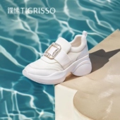 TA54155 有钱钻 眼泪女王穿搭蹀愫24夏厚底休闲老爹鞋