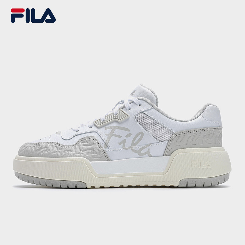FILA 斐乐女鞋CAMPUS复古板鞋夏季方块鞋休闲运动鞋F12W522208F