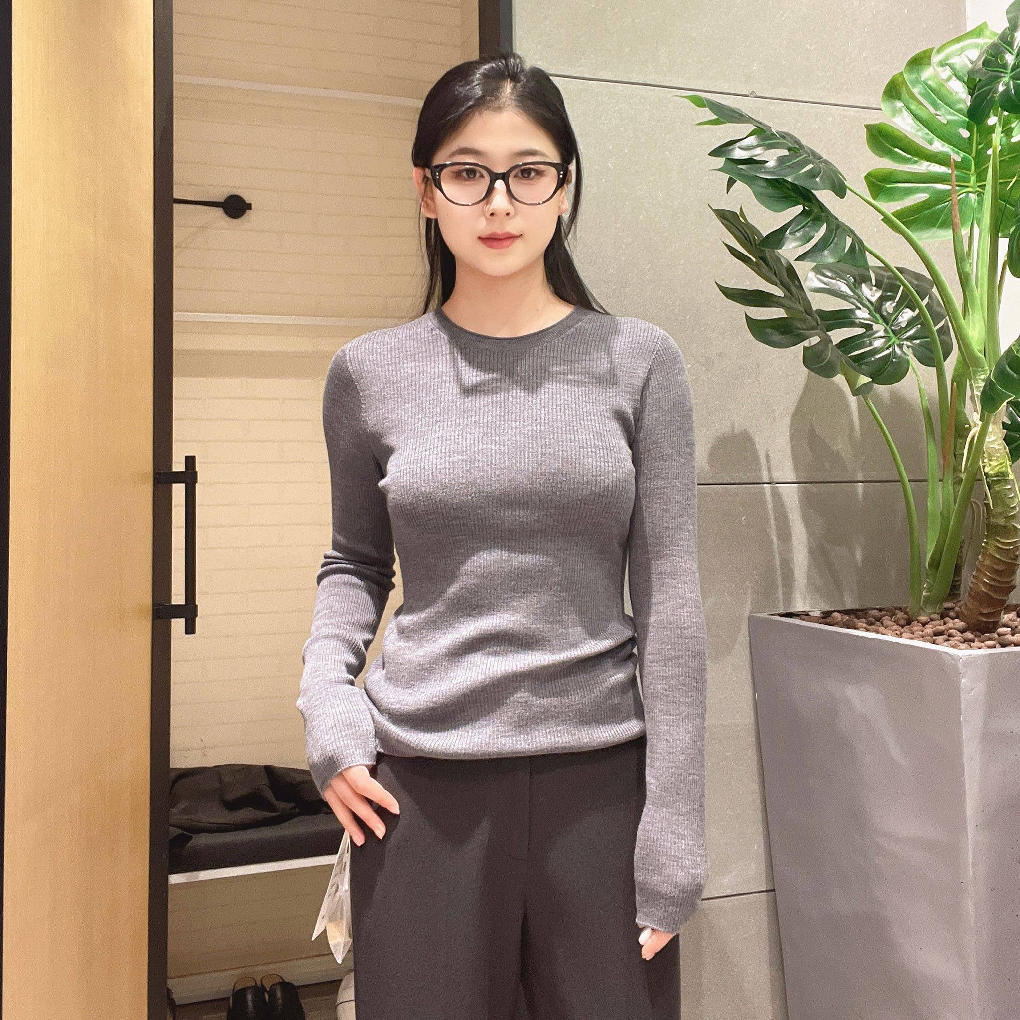 麦檬女士简约时尚针织衫599B133102图片