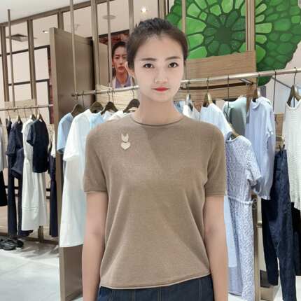 LanaFaY女士简约时尚针织衫L4X833