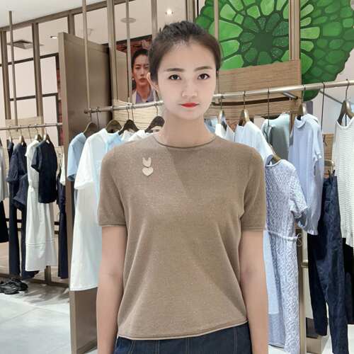 LanaFaY女士简约时尚针织衫L4X833