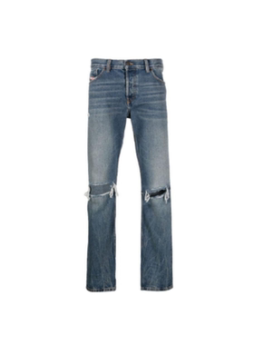 DIESEL/迪赛男士牛仔裤 纯色休闲锥形 A03571-09C47