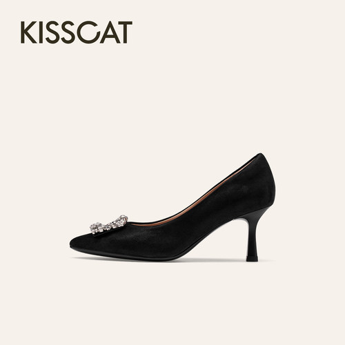 KISSCAT接吻猫浅口单鞋女KA65121-11