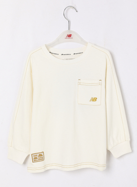 New Balance kids童装中性长袖T恤ND7DF31073