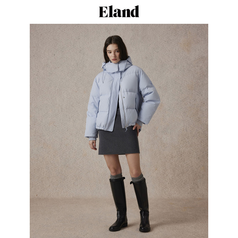 Eland衣恋羽绒服女简约 外套