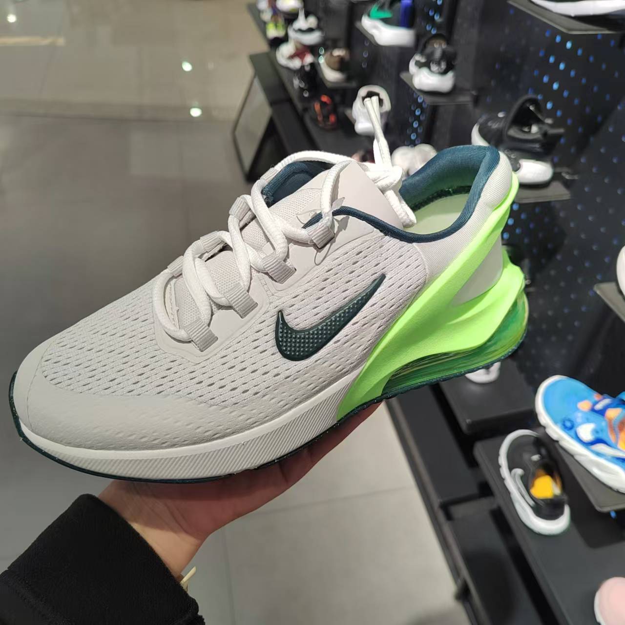 ROOKIE 耐克大童气垫运动跑步鞋AIR MAX 270 GO (GS) DV1968-106