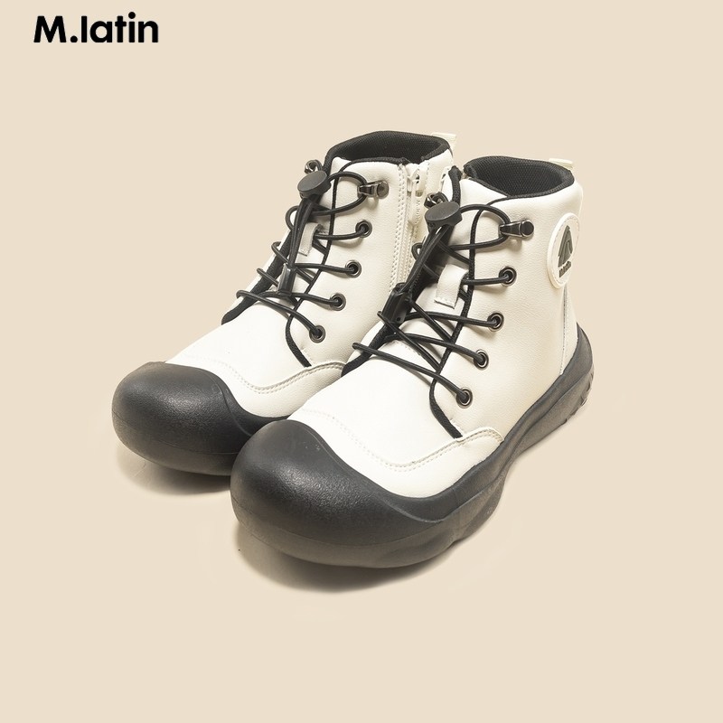 马拉丁童装儿童皮鞋冬女大童户外防滑轻便皮靴,童鞋/婴儿鞋/亲子鞋,皮鞋,淘宝优惠券,粉丝福利购,淘宝优惠卷