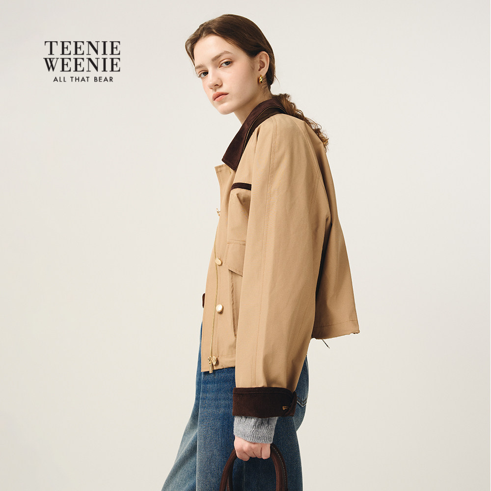 TeenieWeenie小熊女装外套翻领夹克
