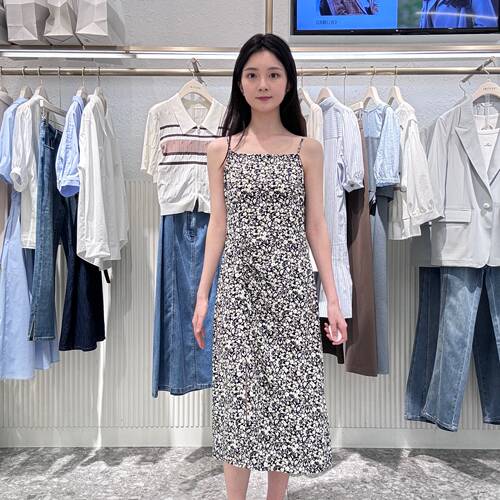 诗凡黎女士简约优雅连衣裙3F4290701