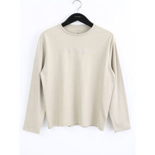 休闲通勤双面针织刺绣长袖 Jeans男士 T恤4LD246G Klein Calvin