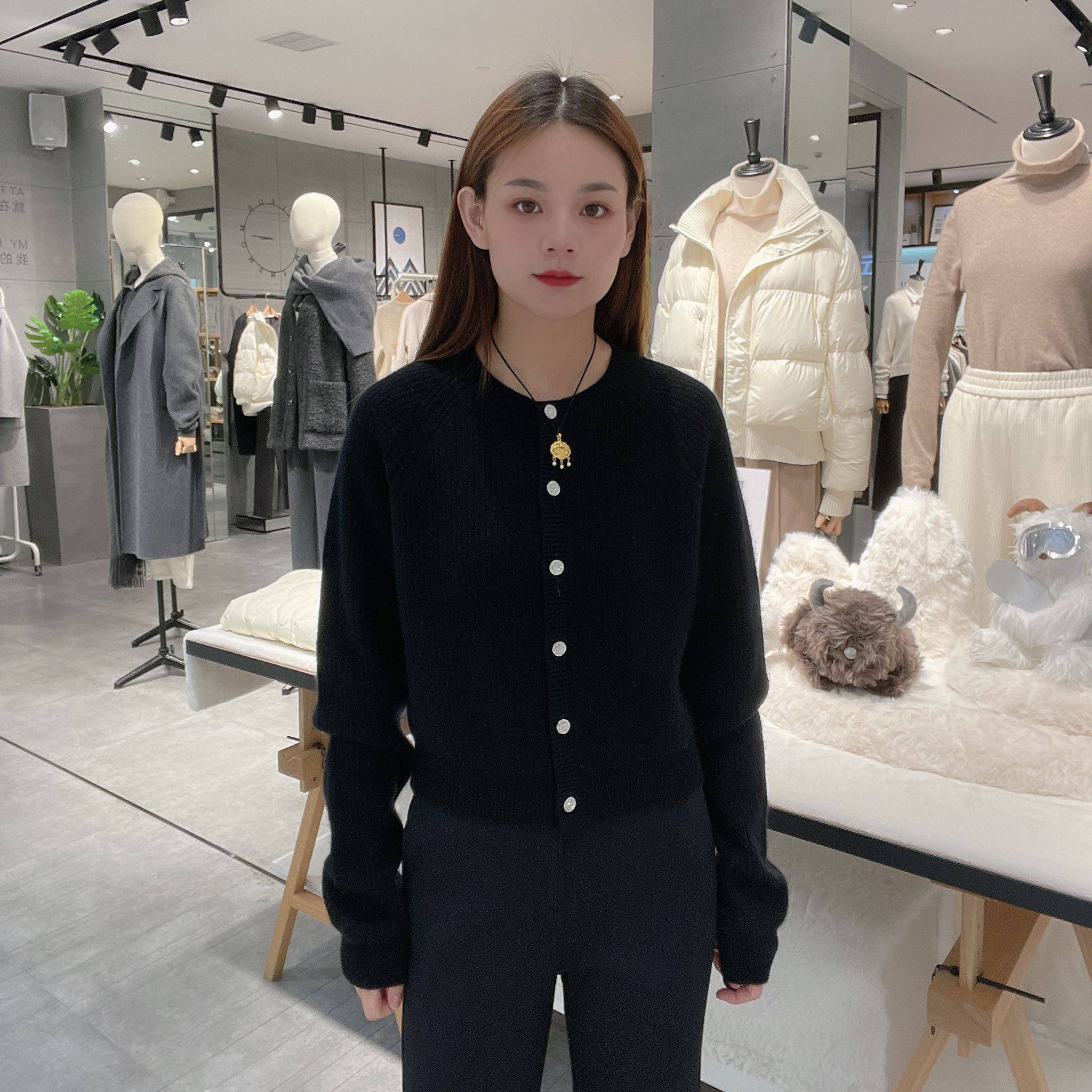 麦檬女士羊绒衫5EB134271