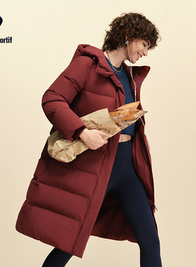 乐卡克法国公鸡官方2025年秋冬新品女款保暖外套L254WCNTJD05