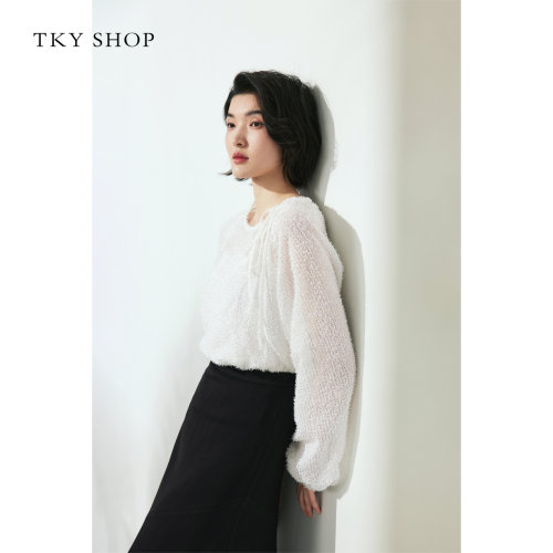 TKY SHOP女士休闲时尚衬衫10H1JA04G099