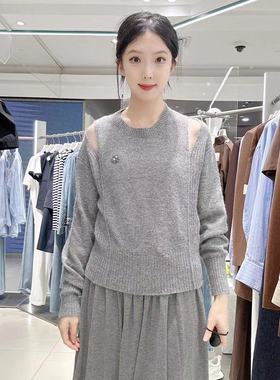 VIZAVIZAV女士简约时尚针织衫24311D08188