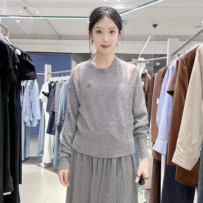 VIZAVIZAV女士简约时尚针织衫24311D08188