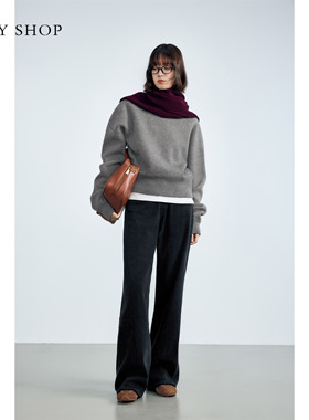 TKY SHOP半高领针织衫2024冬季10H1MA12W120