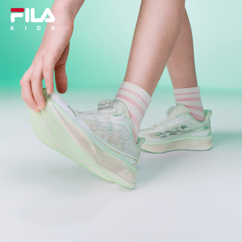 FILA KIDS斐乐童鞋2026夏季新款男女大童旋钮运动鞋K15G622103