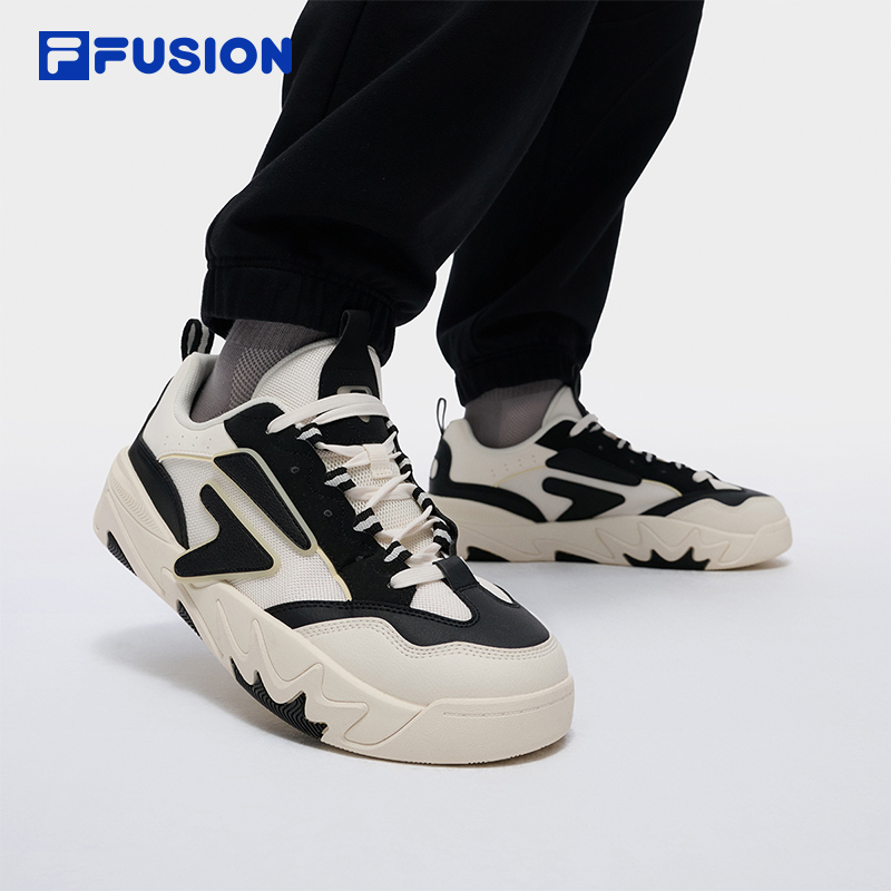 FILA FUSION斐乐潮牌豚跃鞋2 滑板鞋男鞋2025秋季新款T12M532301F