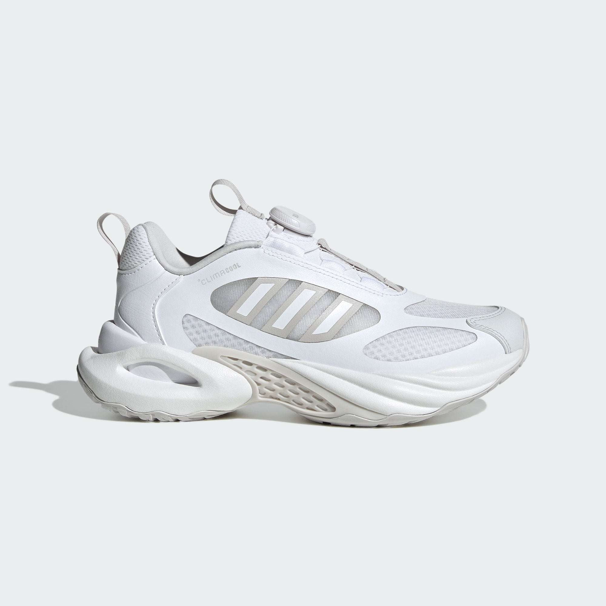 Adidas kids阿迪达斯男大童风动清风鞋稳定透气休闲跑步鞋JS4062