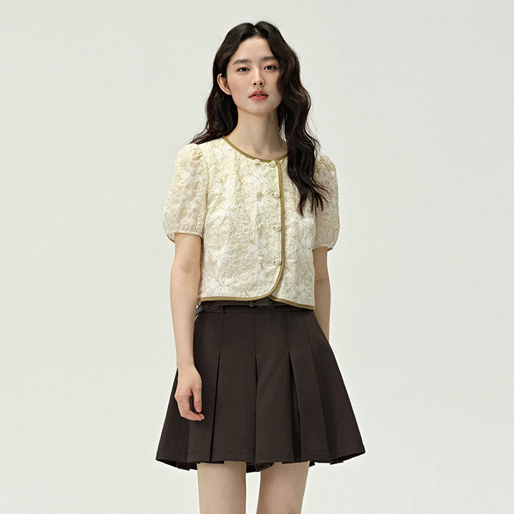 pit女士复古时尚衬衫105B421448