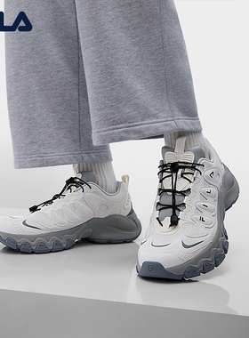 蘑菇鞋|男鞋FILA 斐乐官方老爹鞋2026春季黑色运动鞋F12M611104F