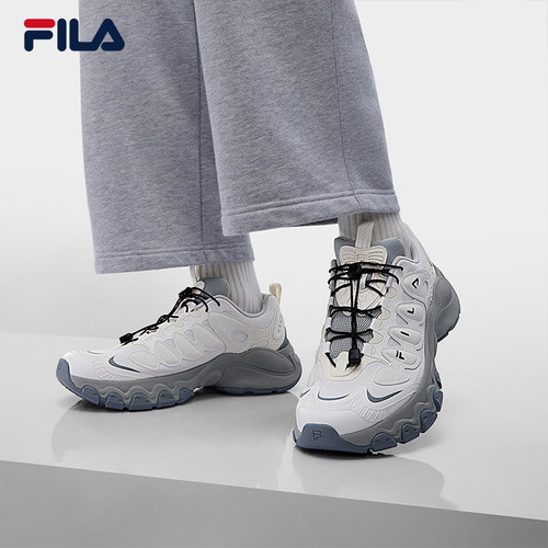 蘑菇鞋|男鞋FILA 斐乐官方老爹鞋2026春季黑色运动鞋F12M611104F