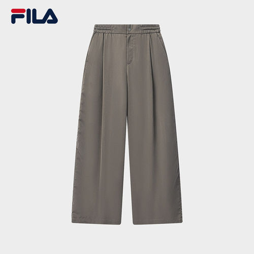 FILA 斐乐官方女士梭织长裤2026夏季新款通勤裤子F11W625821F