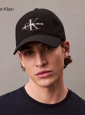 CK Jeans25春夏男女同款刺绣徽标纯棉运动鸭舌帽棒球帽4G5004G