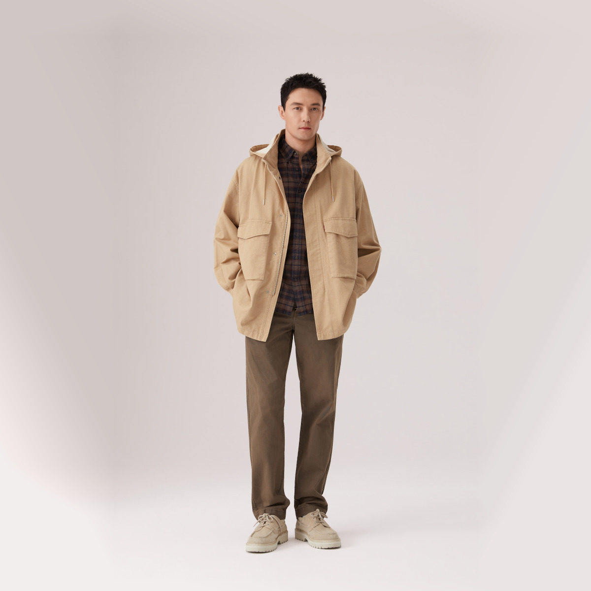 Levi's李维斯26年春夏男士工装户外风夹克006NR-0000