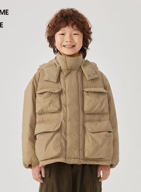 POMME DE TERRE/蓬马短款羽绒服AO0C11760