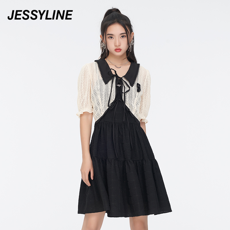 jessyline  杰茜莱外套吊带连衣裙套装 321216218