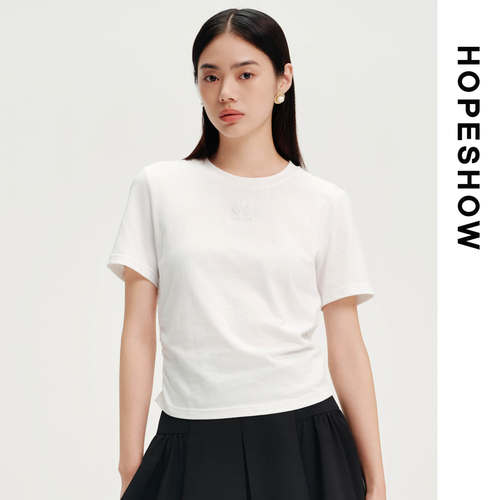 HOPESHOW红袖T恤89126060204