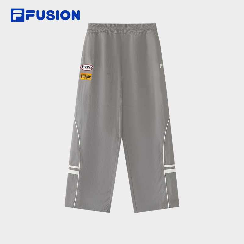 FILA FUSION斐乐梭织长裤男2026夏时尚休闲宽松直筒裤T11M622802F