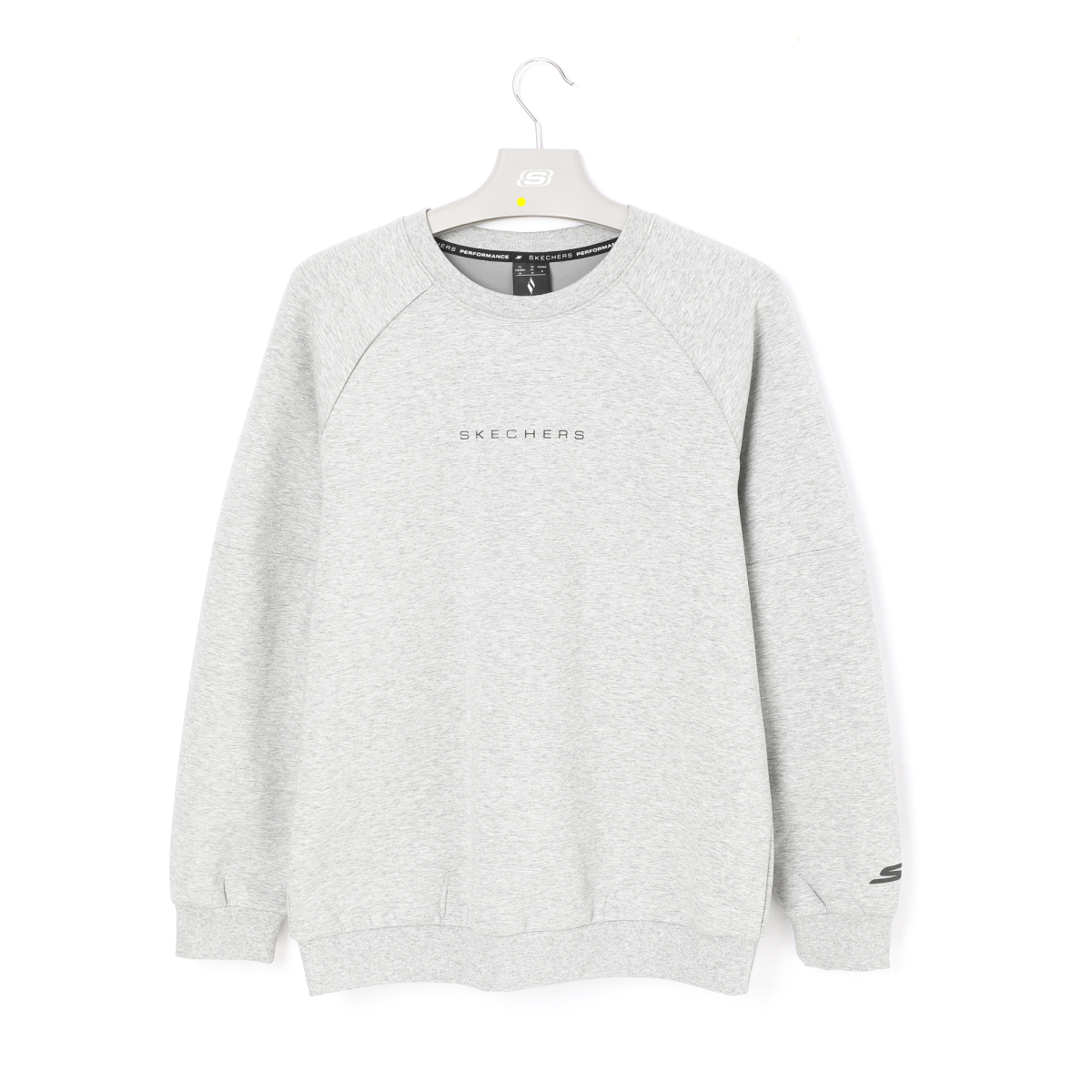 斯凯奇男士简约时尚针织套头卫衣P425M010-02QC