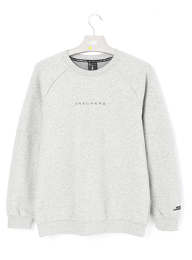 斯凯奇男士简约时尚针织套头卫衣P425M010-02QC