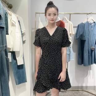 诗凡黎女士简约时尚连衣裙3F7292101