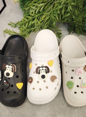 【萌趣乐园】星期六25夏新款美式卡通厚底洞洞鞋SSD2110F5D