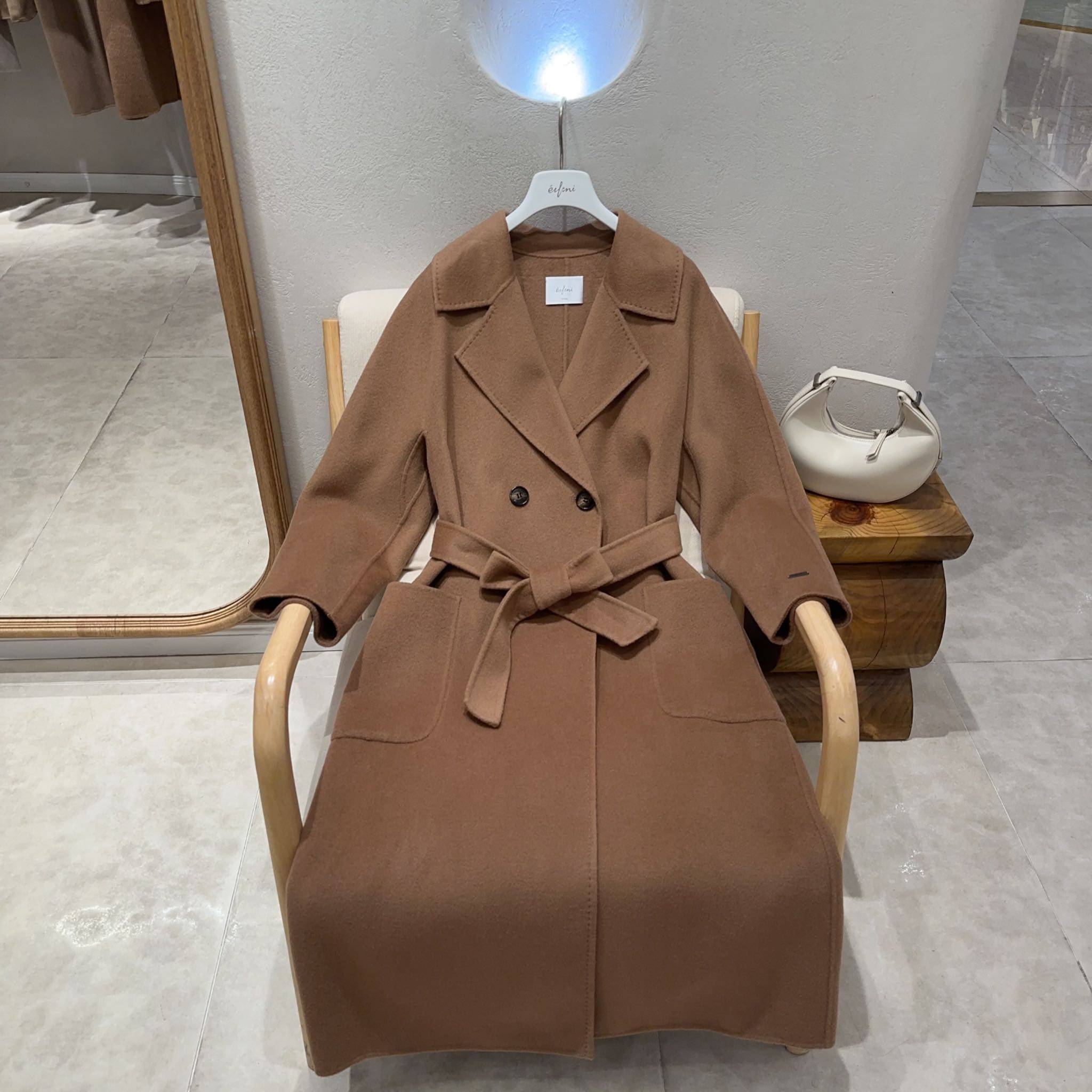 伊芙丽女士时尚简约大衣1EA170502