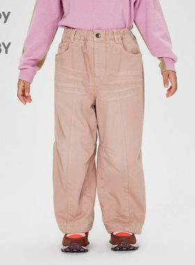 江南布衣童装 直筒牛仔裤 1O0E11810