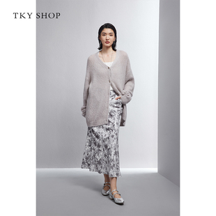 TKY SHOP女士简约时尚半身裙10H1SA10Q110