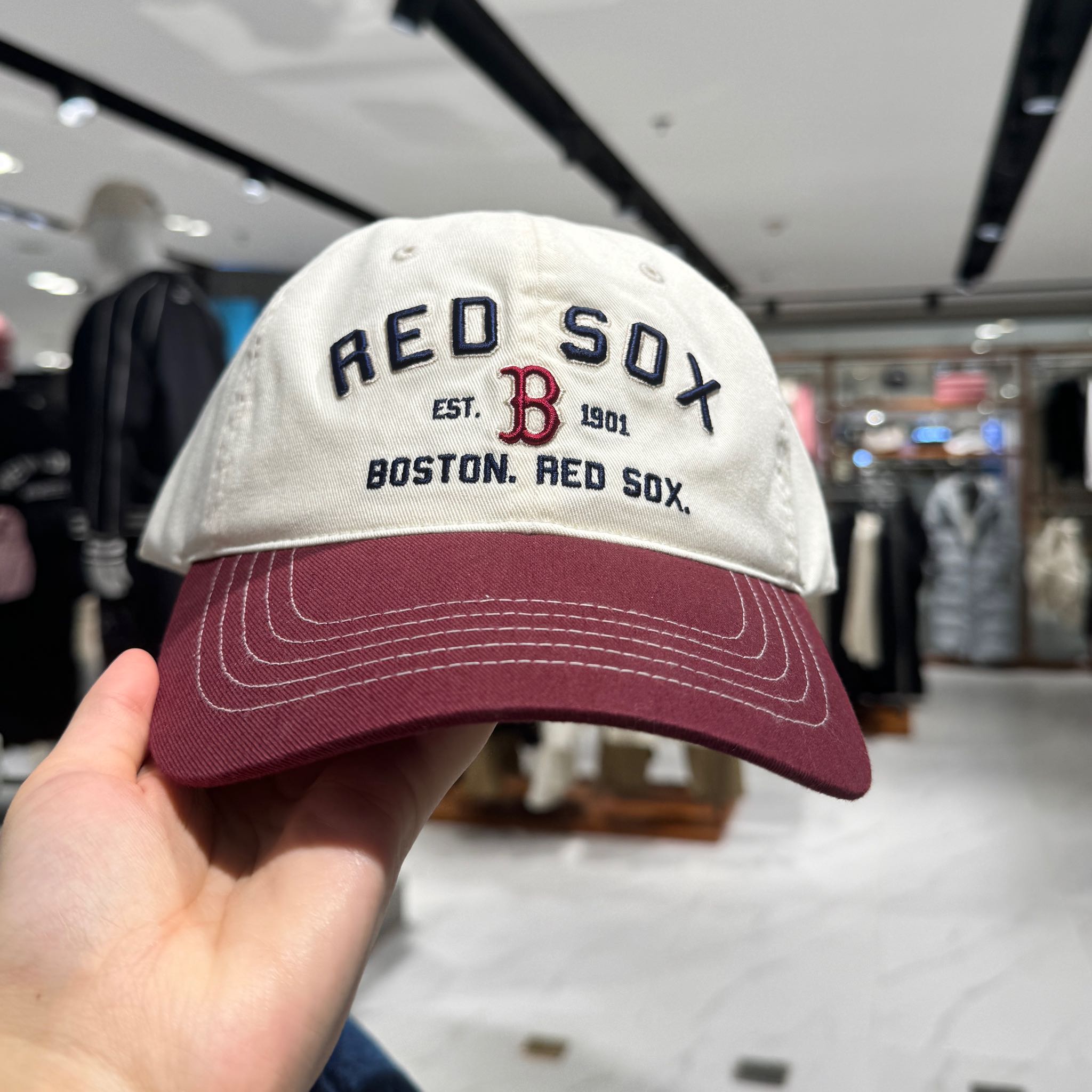 MLB女士简约时尚棒球帽3ACPV085N