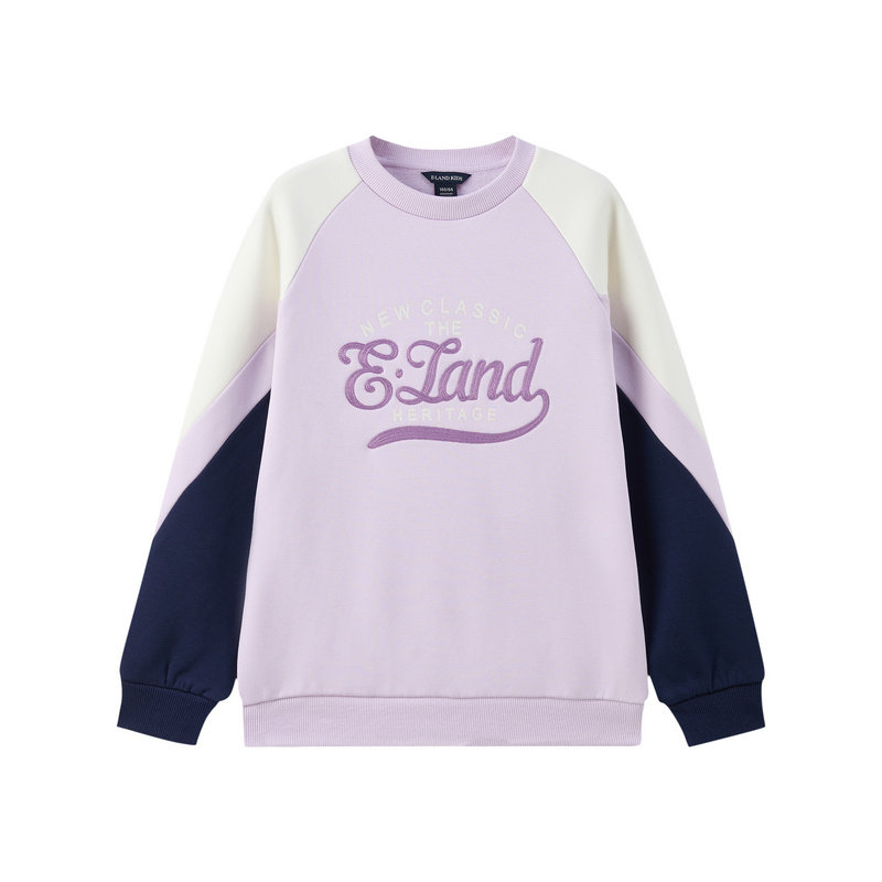 【加绒】eland kids衣恋童装女童卫衣2025年冬季衣EKMWF4V21A