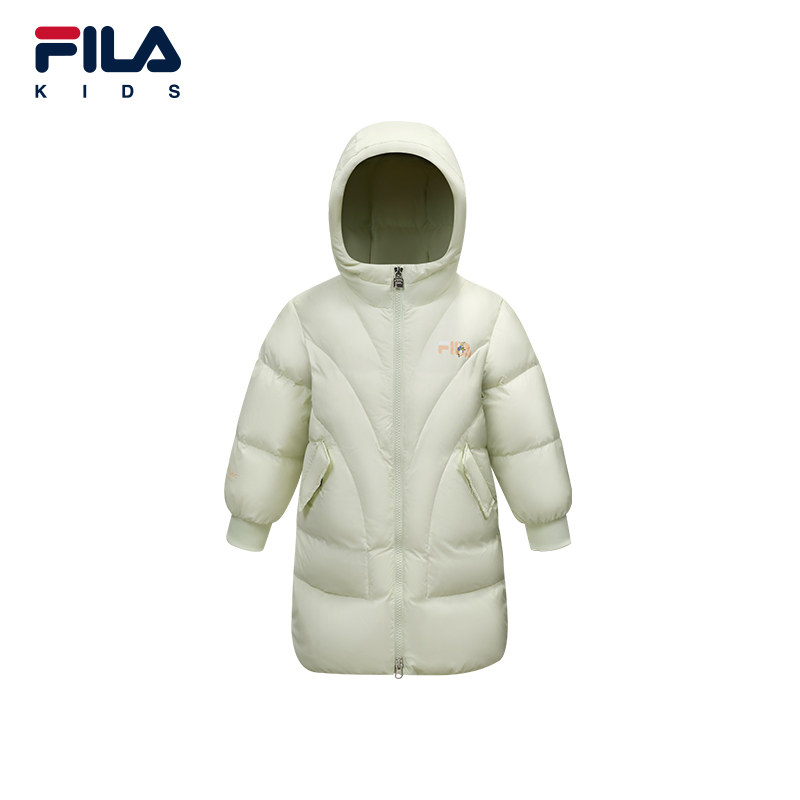 FILA X 彼得兔联名斐乐羽绒服2025年冬新女小童中长款K11G544906