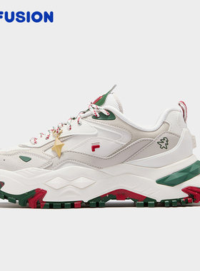 硬糖圣诞丨FILA FUSION 斐乐潮牌2026老爹鞋男女T12W611012F