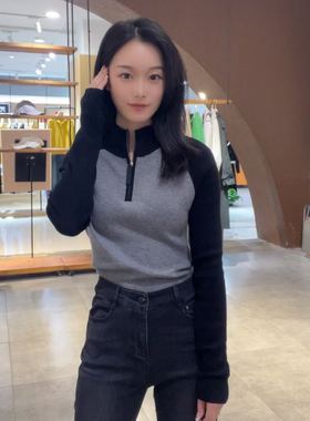 迪赛尼斯女士简约时尚针织衫D24311D7795