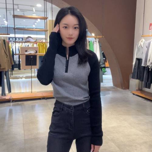 迪赛尼斯女士简约时尚针织衫D24311D7795