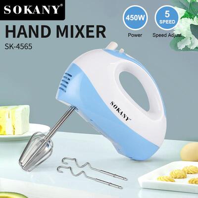 外贸SOKANY4565电动打蛋器家用烘焙手持搅拌器搅拌料理hand mixer