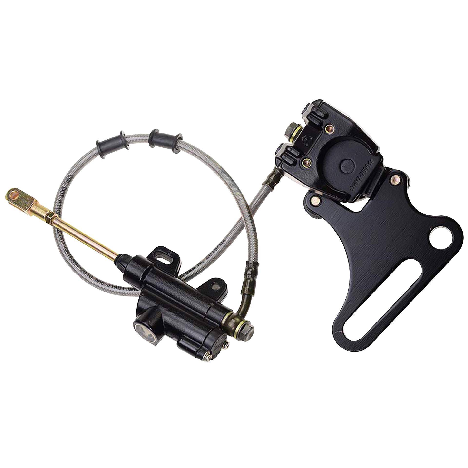后制动总成主缸卡钳适配SSR125cc110cc越野车中国滑板车
